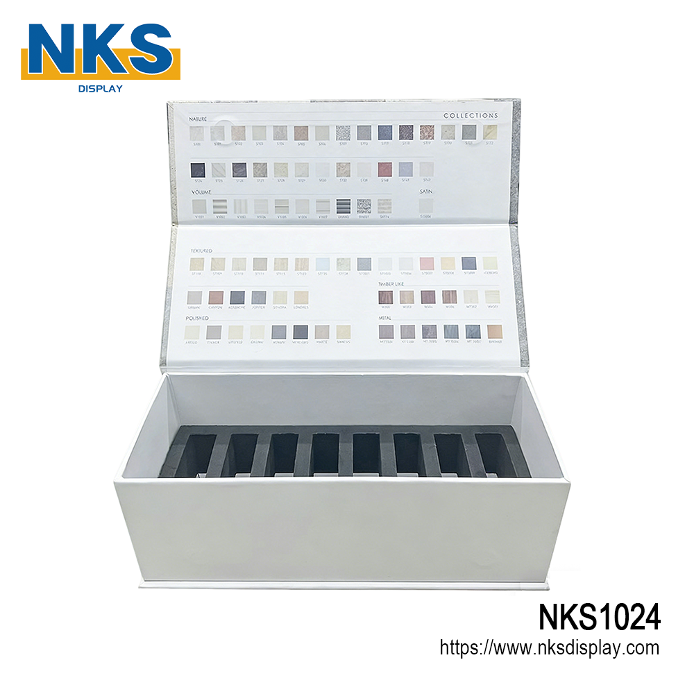 Portable Cardboard Quartz Stone Sample Box-NKS1024-1