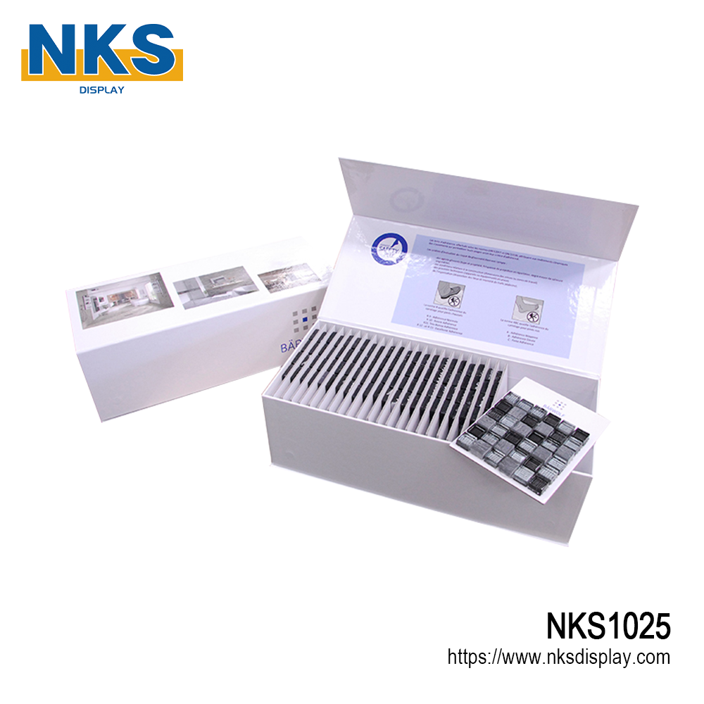 Mosaic Tile Swatch Card Display Box-NKS1025