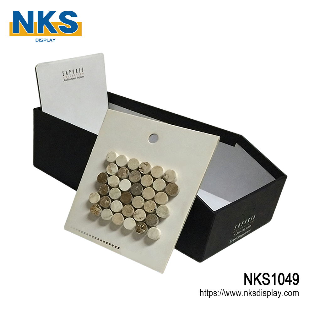 Granite Ceramic Tile Sample Display Case-NKS1049