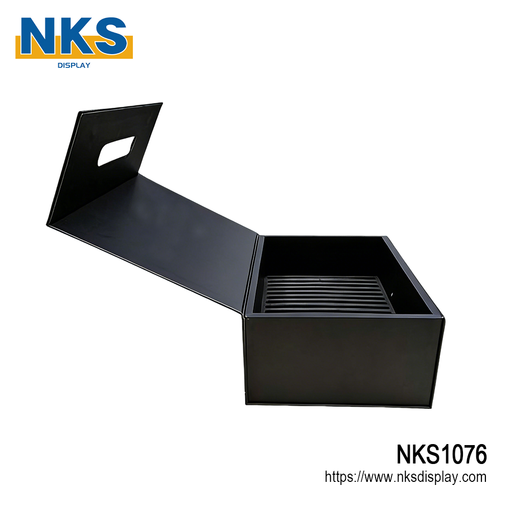 Quartz Stone Wooden Tiles Sample Display Box-NKS1076