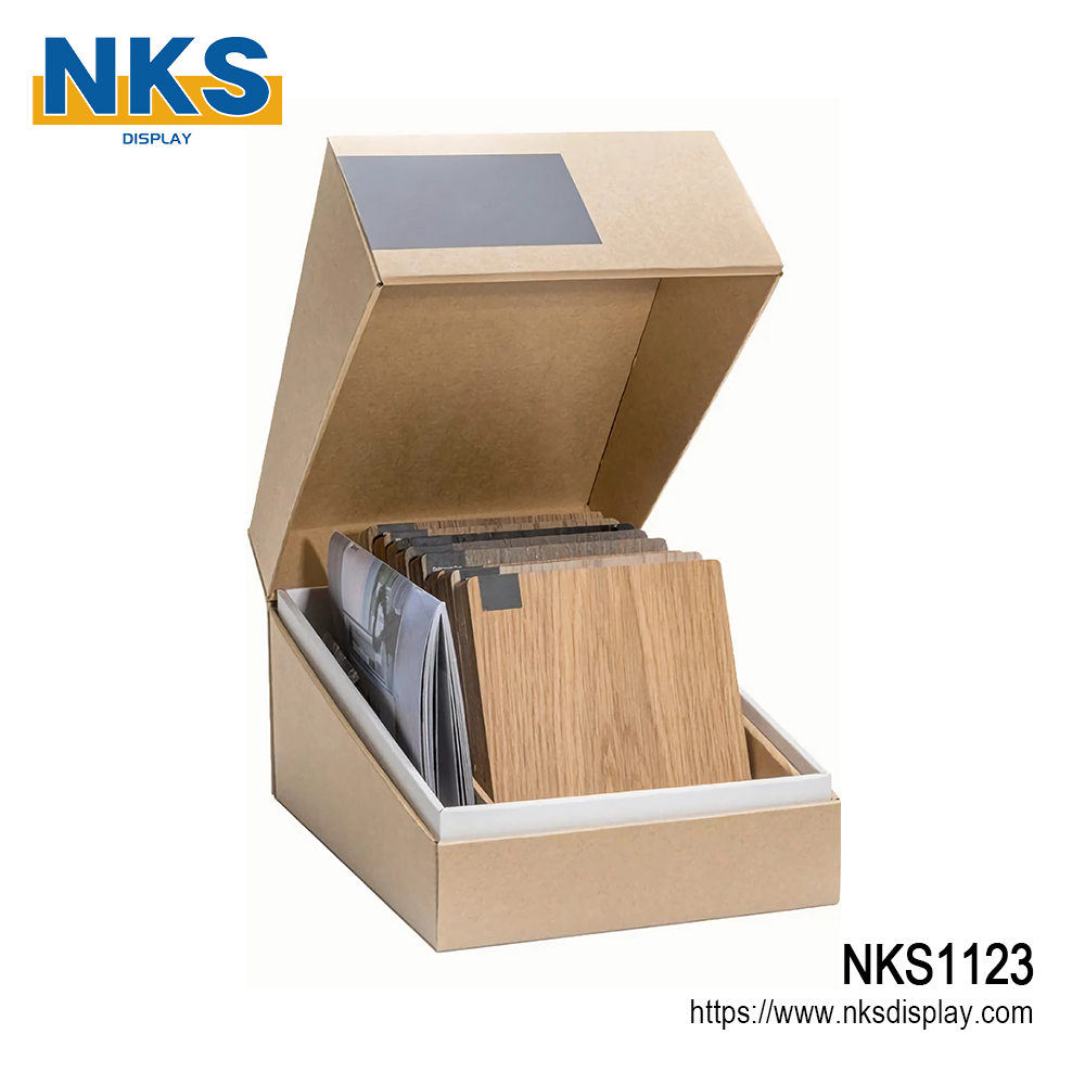 MDF Wood Flooring Sample Display Box-NKS1123