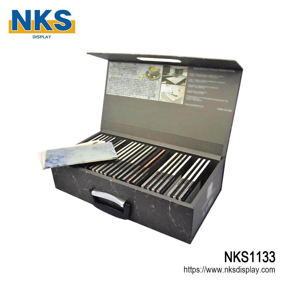 Shop Quartz Stone Sample Display Box-NKS1133