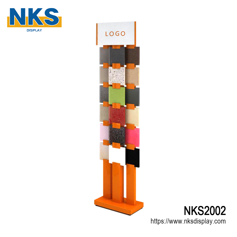 Quartz Stone Ceramic Tile Display Tower-NKS2002 - Image 2