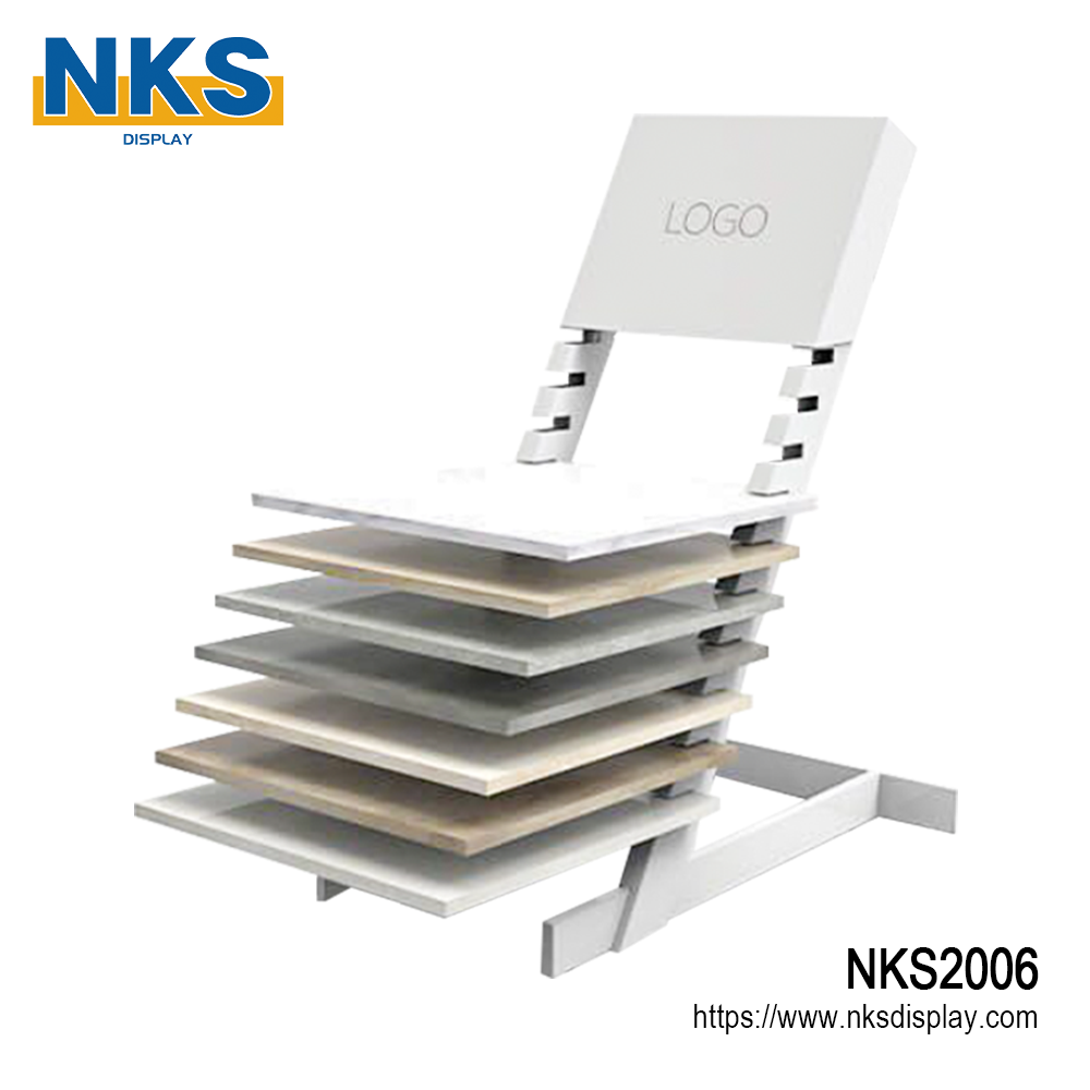 Durable Quartz Granite Marble Display Rack-NKS2006