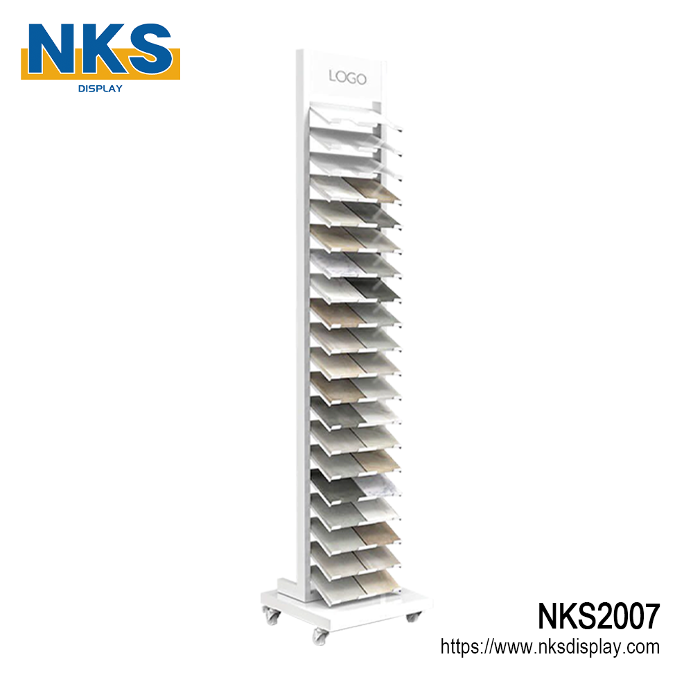 Custom Granite Tile Marble Display Rack-NKS2007