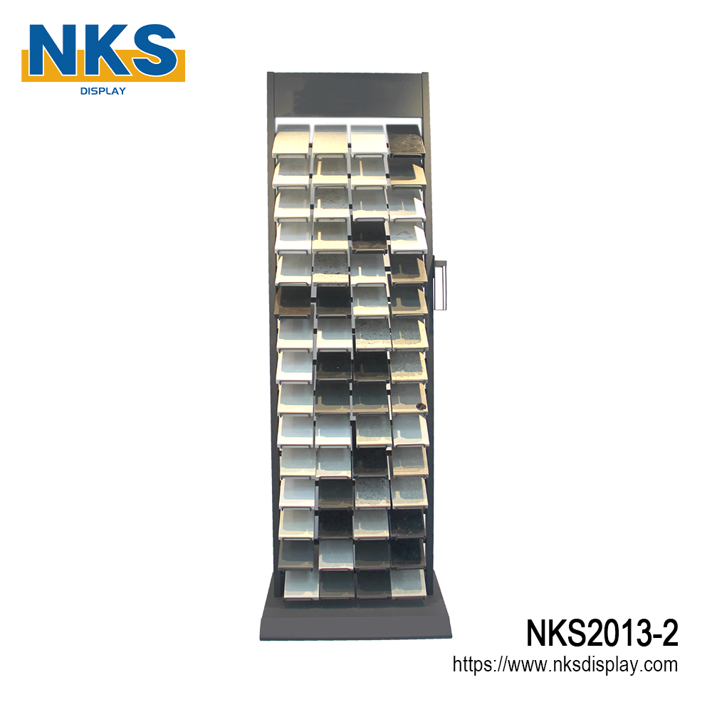 Vertical Quartz Stone Display Tower-NKS2013-2