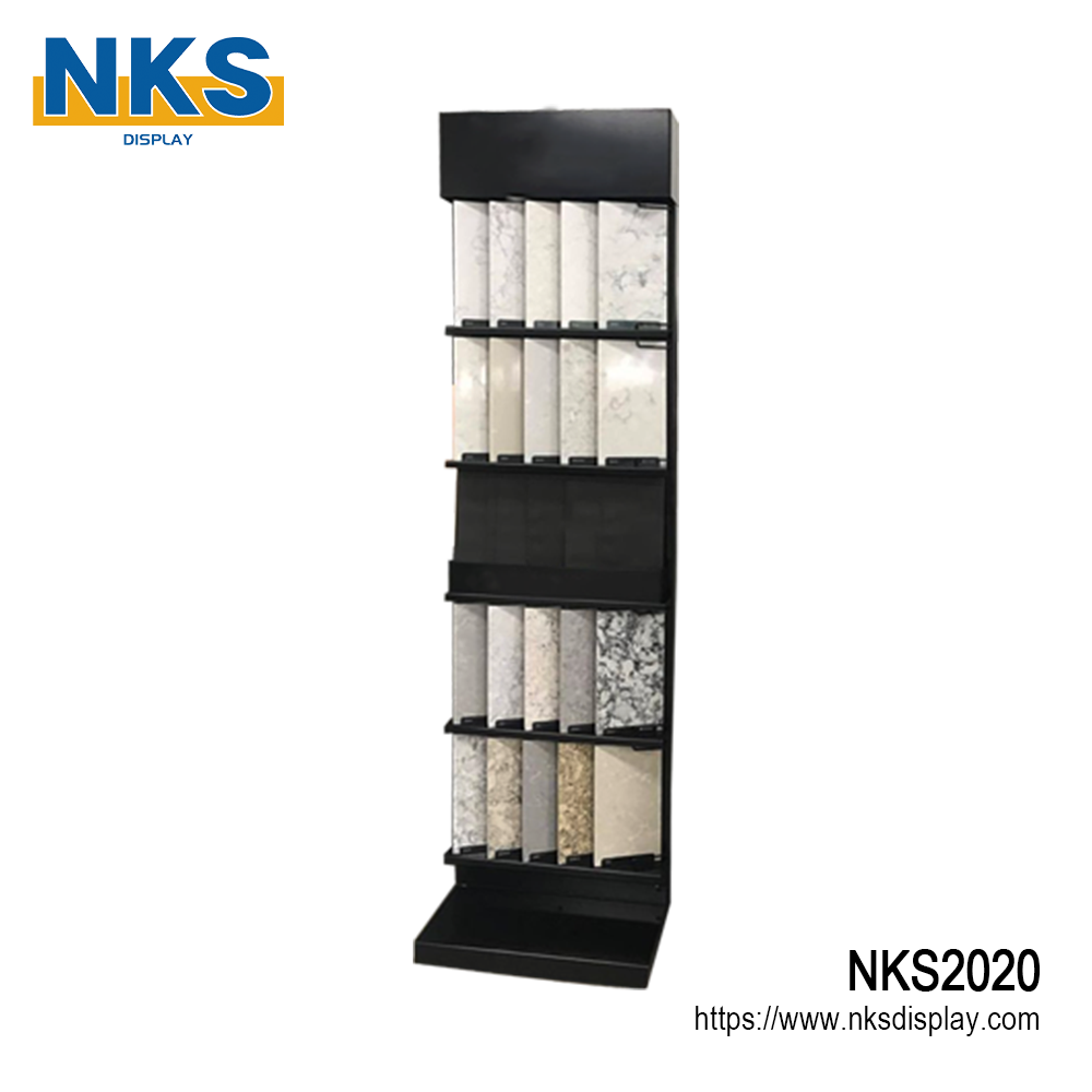 Quartz Stone Flooring Display Stand-NKS2020