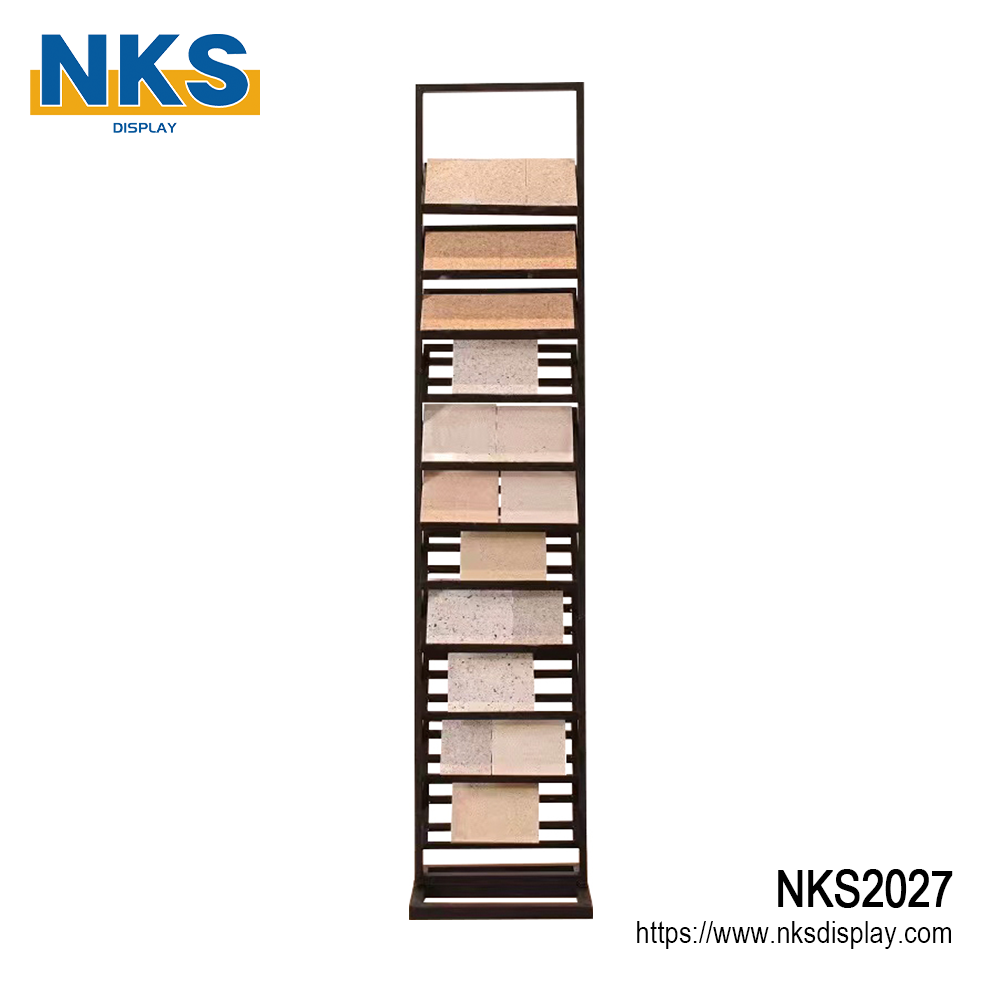 Efficient Ceramic Tile Display Rack for Showroom-NKS2027
