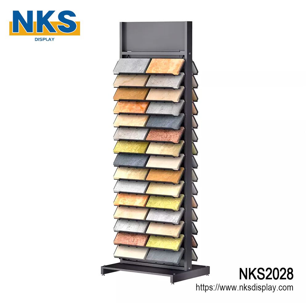 Ceramic Tile Cascade Display Rack-NKS2028