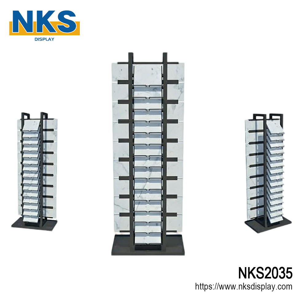 Eye-Catching Quartz Stone Display Stand-NKS2035