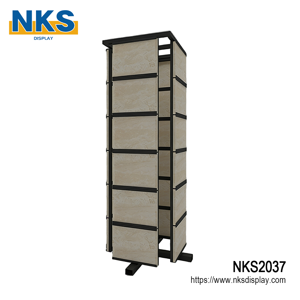 Showroom Design For Stone Flooring Stand-NKS2037