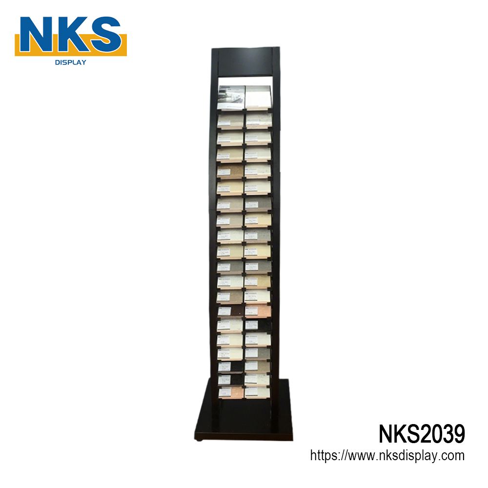 Granite Display Stand Stone Sample Display Rack-NKS2039