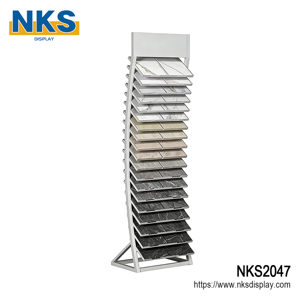Quartz Stone Tower Display Stand-NKS2047