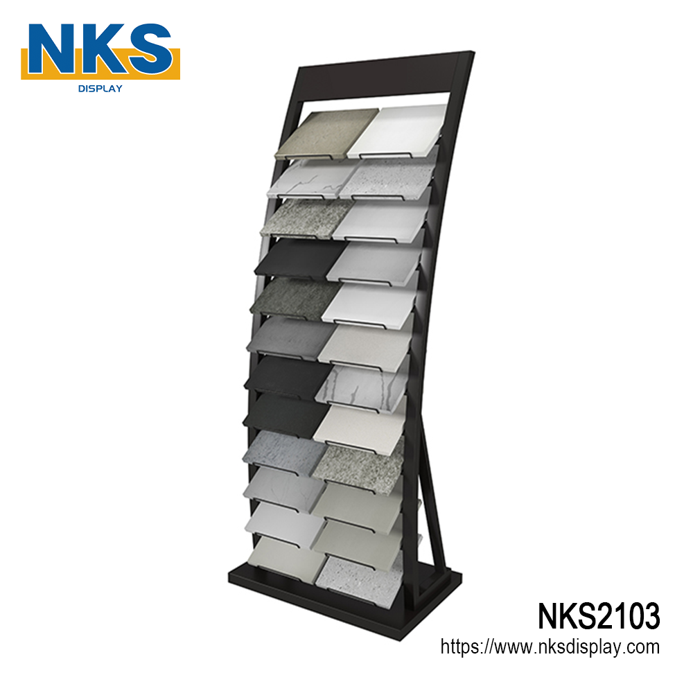 Quartz Marble Stone Display Tower-NKS2103