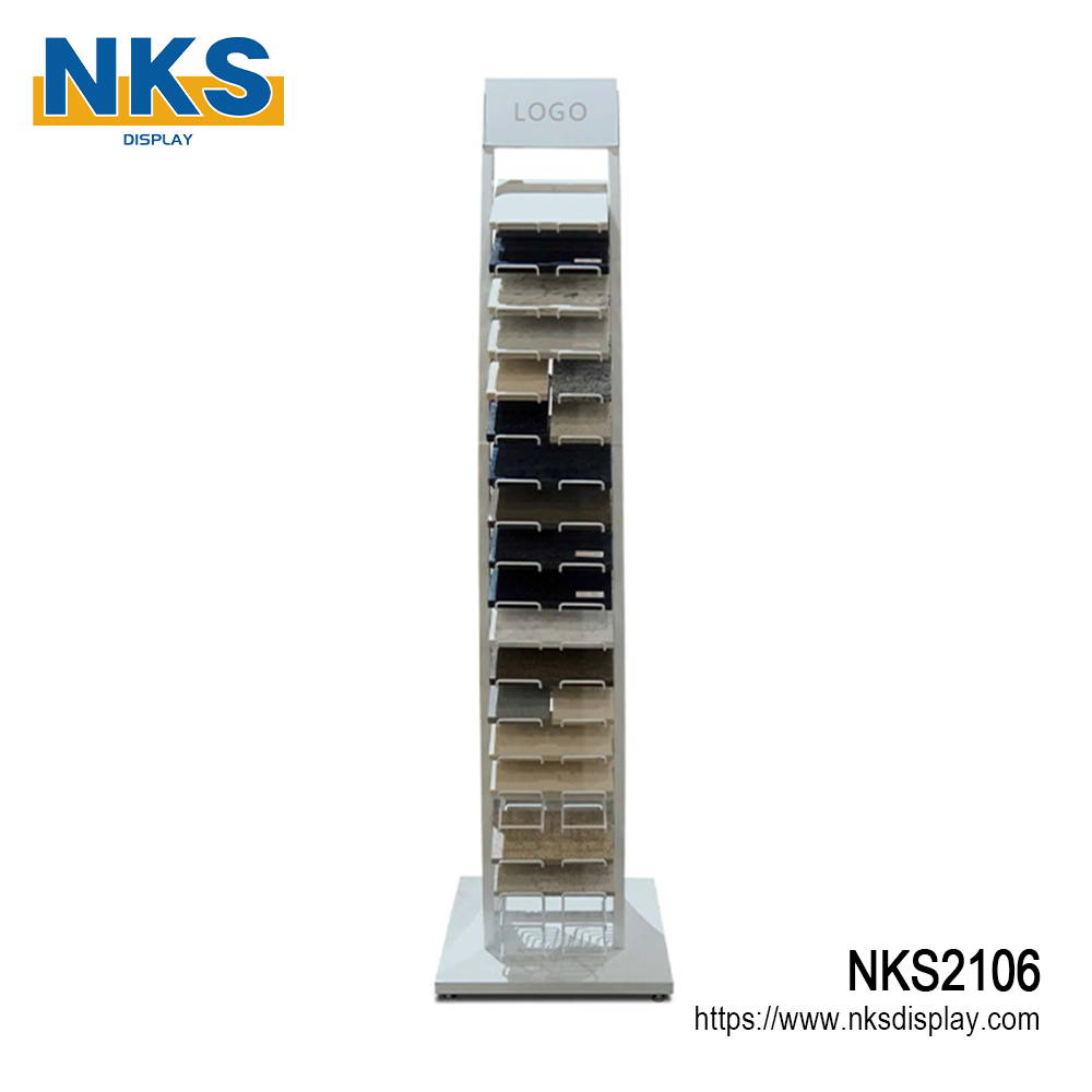 Tile Quartz Samples Display Rack-NKS2106