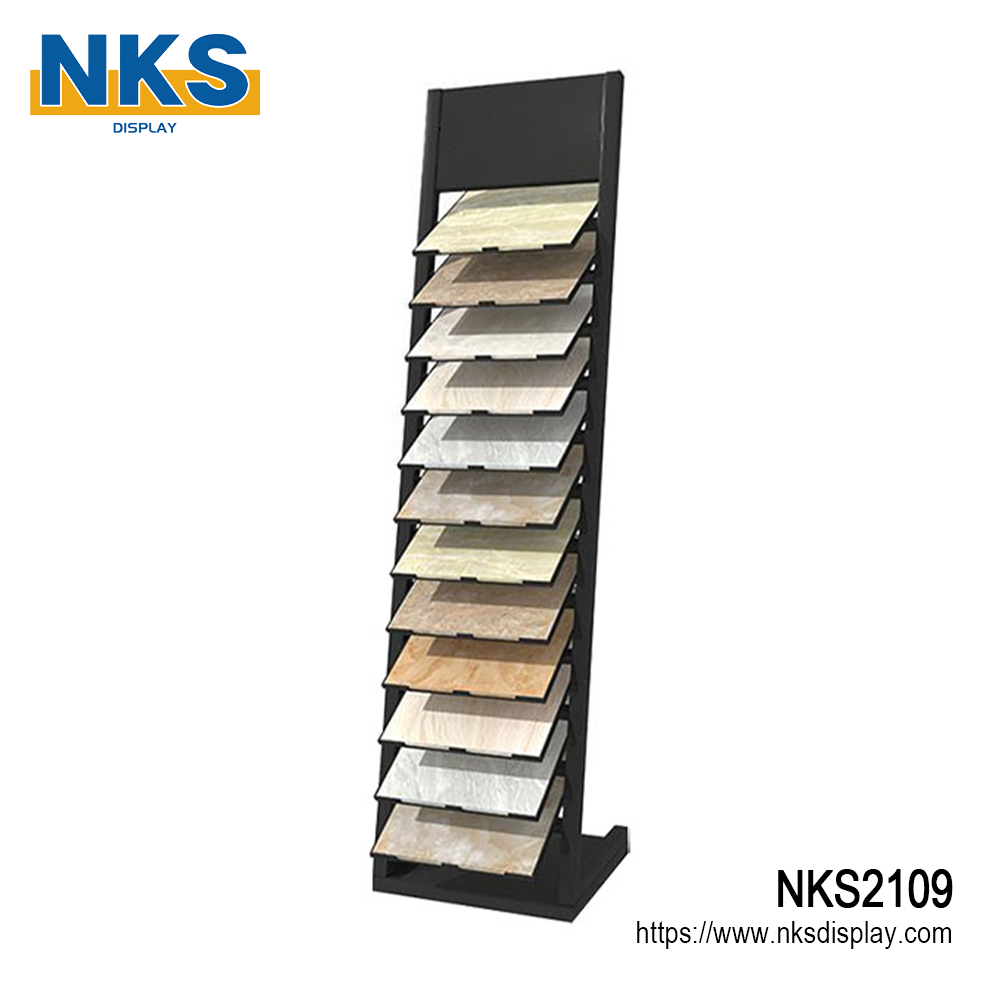 Quartz Tile Samples Display Rack-NKS2109