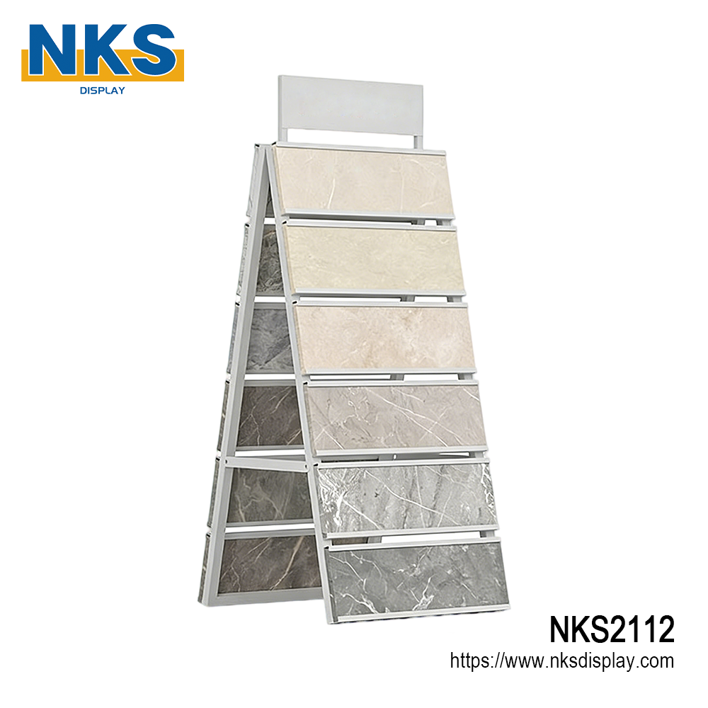 Floor Tile Display Stone Sample Display Rack-NKS2112