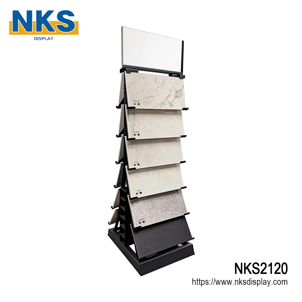 Custom Branded Quartz Sample Display Stand-NKS2120