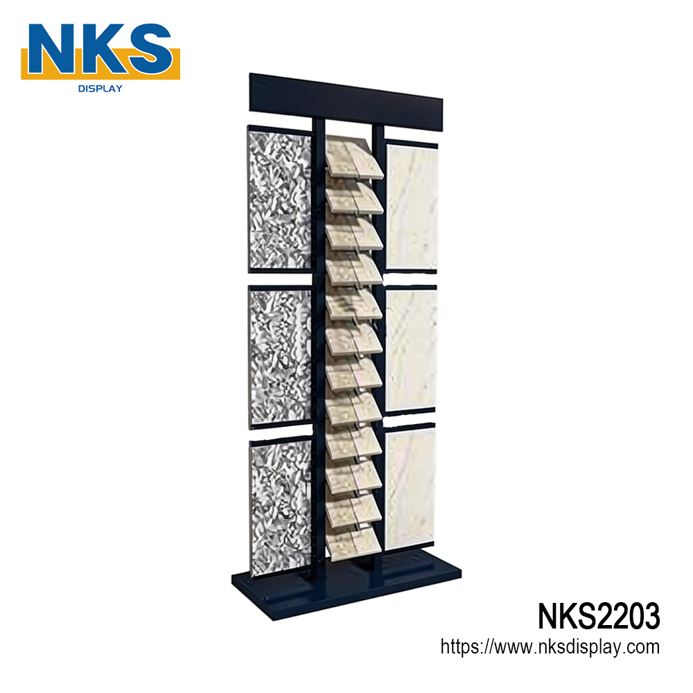 Branded Stone Sample Display Rack-NKS2203