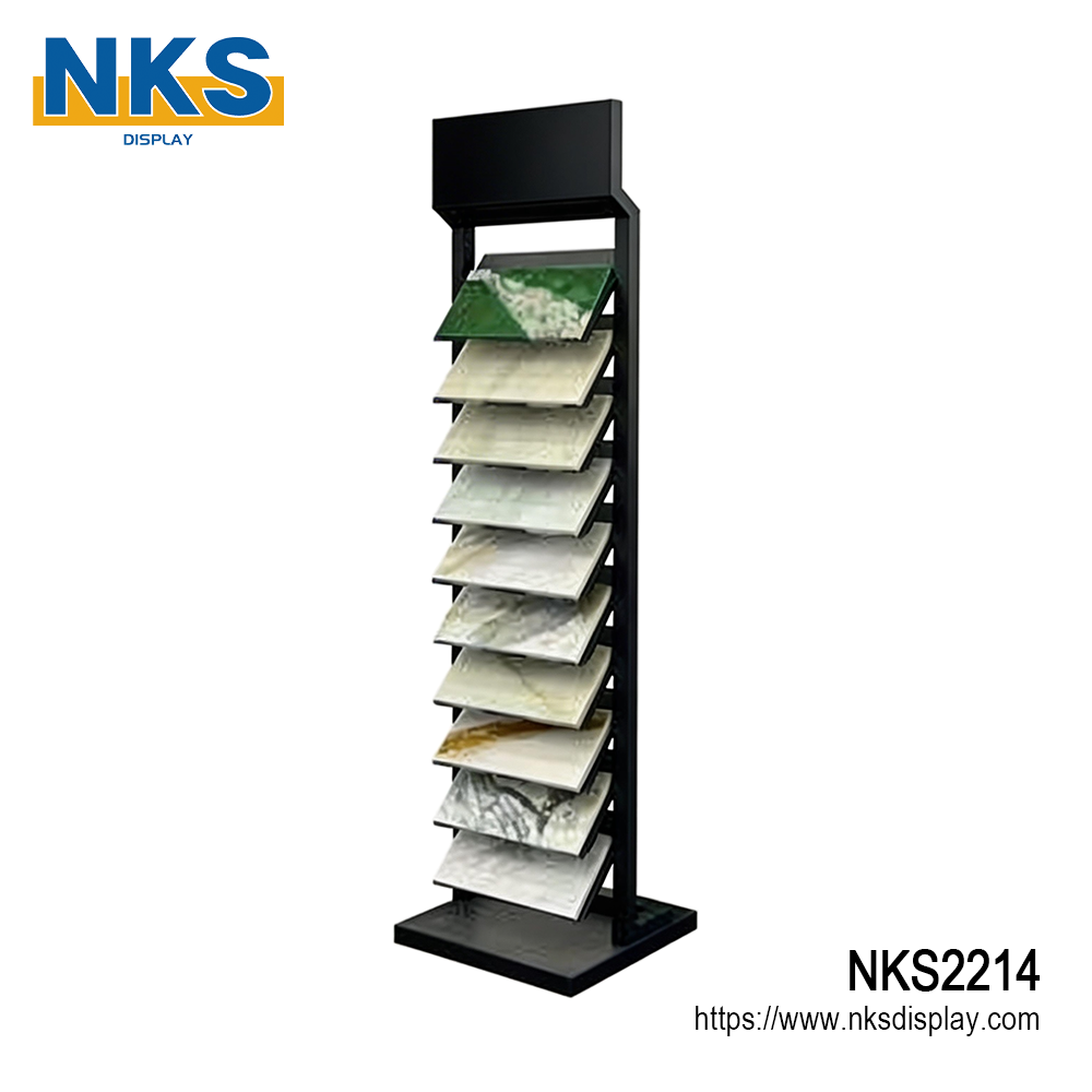 Artificial Granite Marble Sample Display Stand-NKS2214