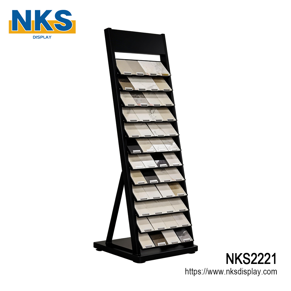 Marble Stone Sample Display Tower-NKS2221