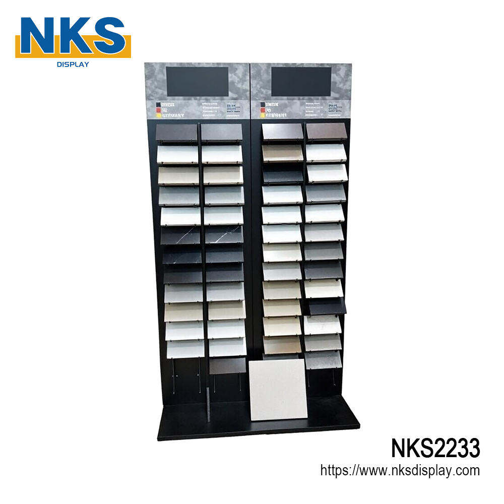 Custom Floor Granite Stone Display Stand-NKS2233
