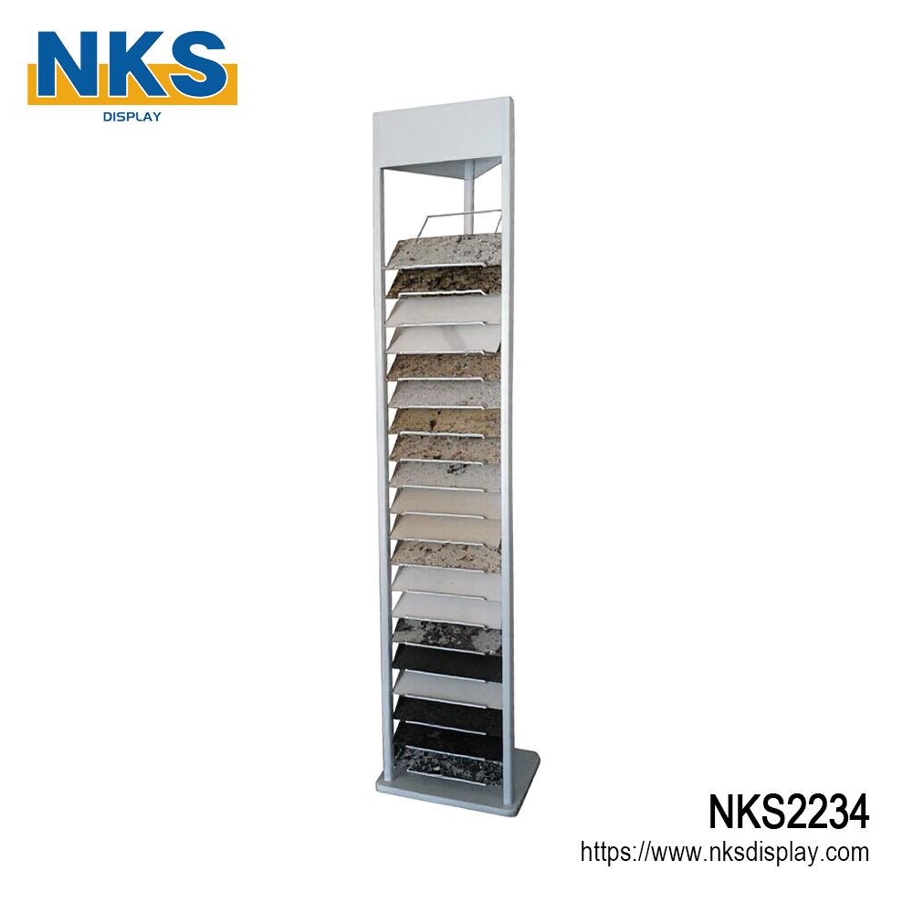 Vertical Stone Tile Display Rack-NKS2234