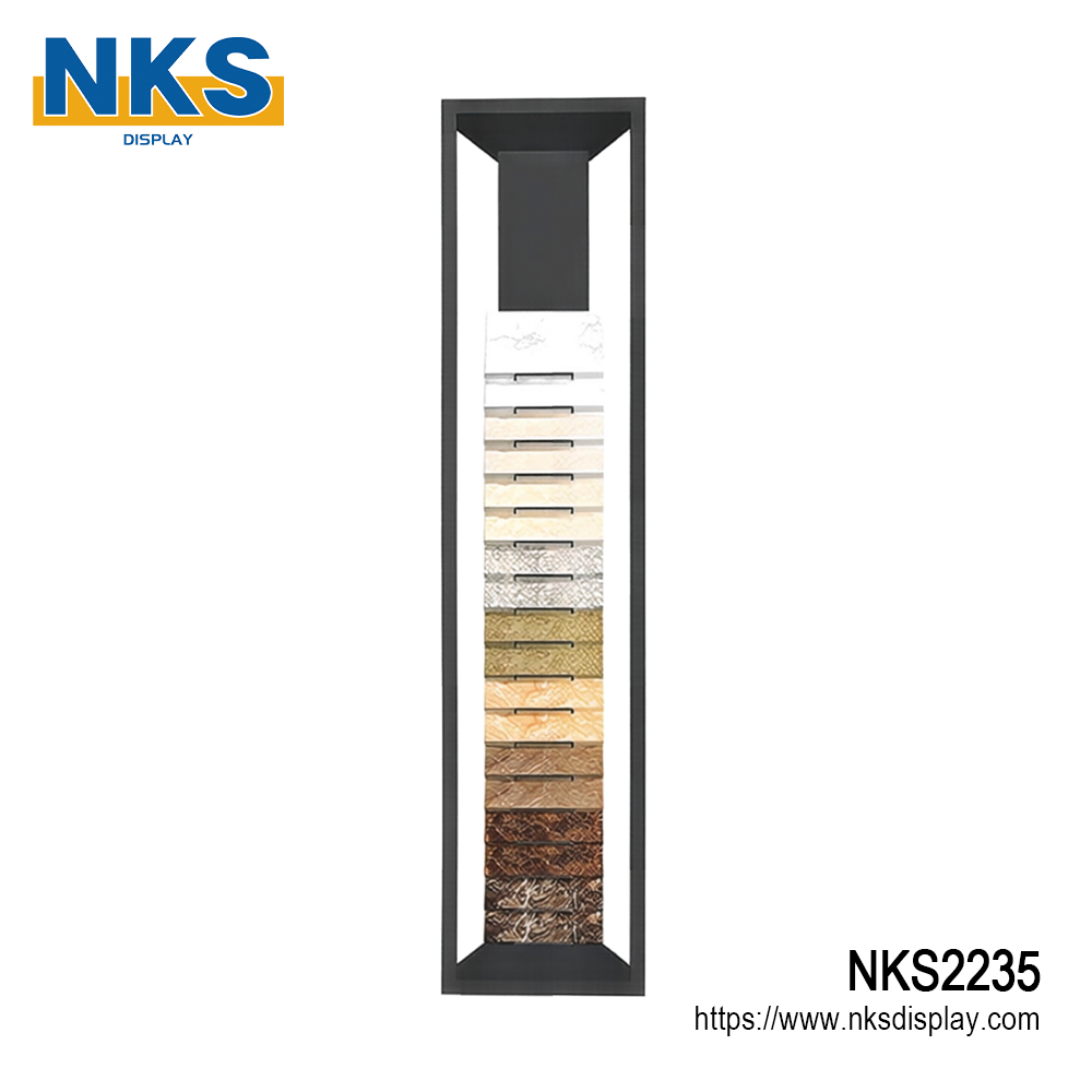 Ceramic Tile Cascade Display Rack-NKS2235