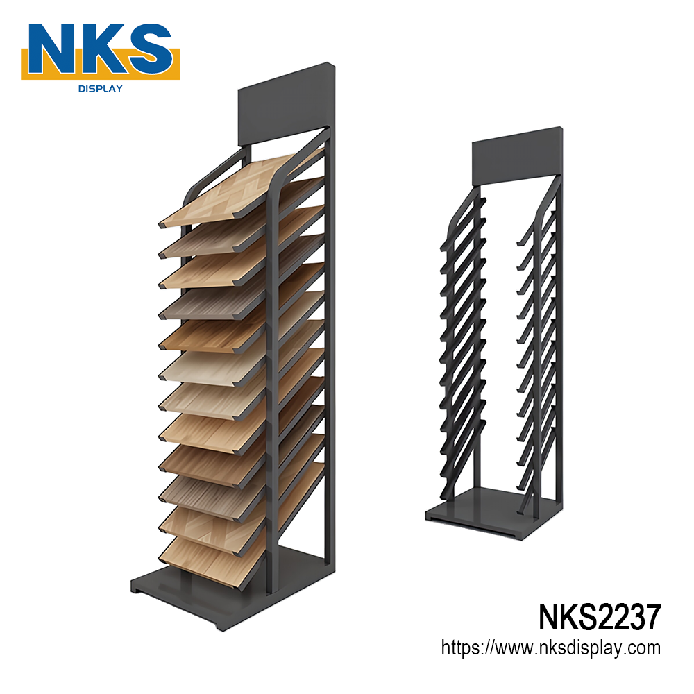 Wooden Flooring Display Stand-NKS2237