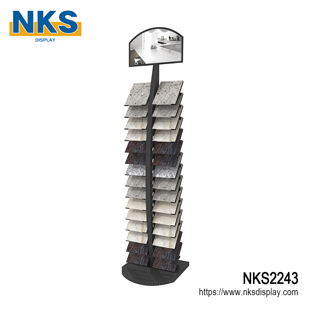 Custom Natural Stone Marble Display Stand-NKS2243