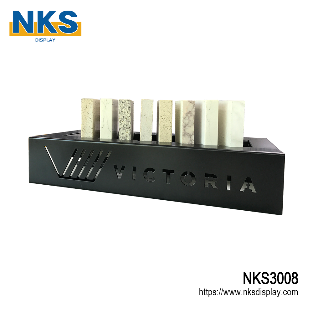 Quartz Stone Desktop Display Stand-NKS3008