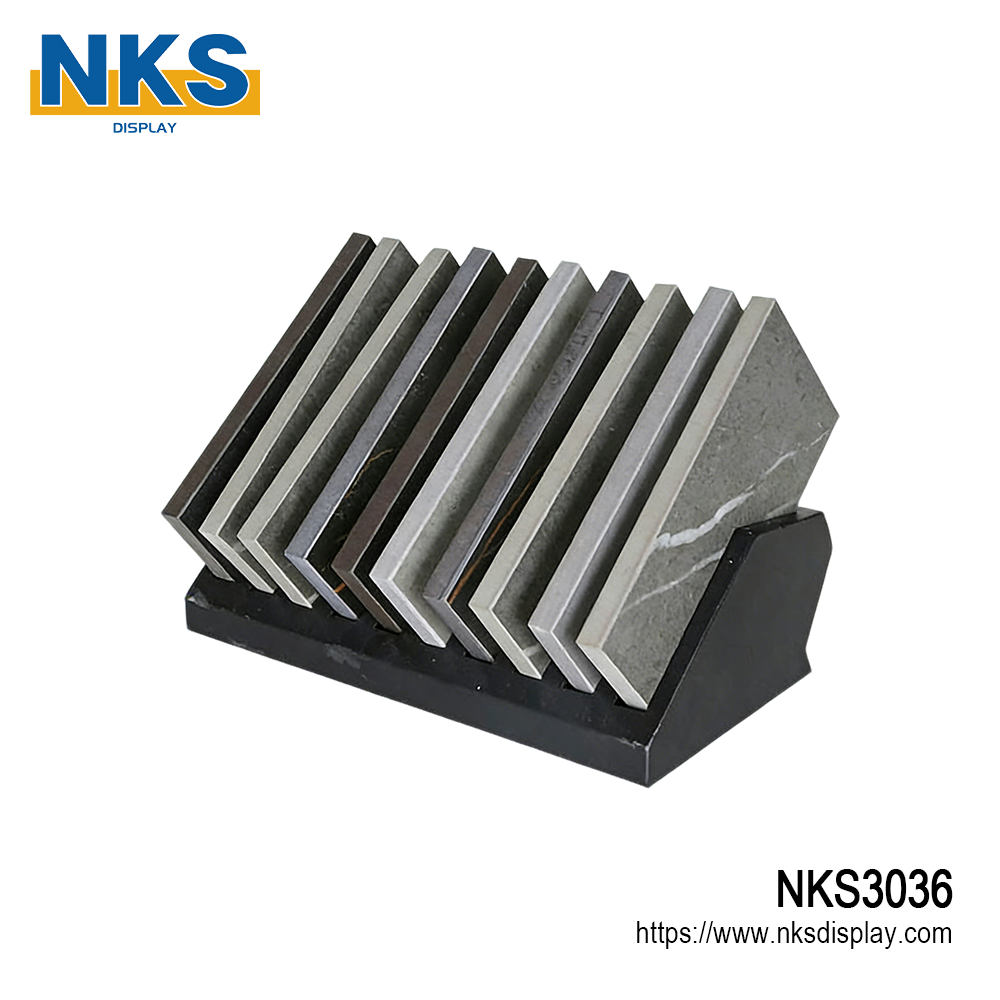 Showroom Quartz Tabletop Display Stand-NKS3036