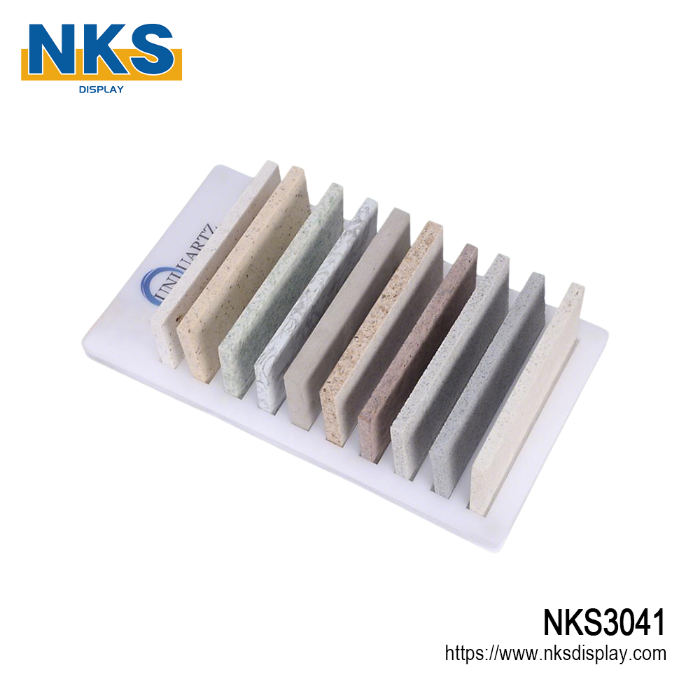 Customize Acrylic Stone Display Stand-NKS3041