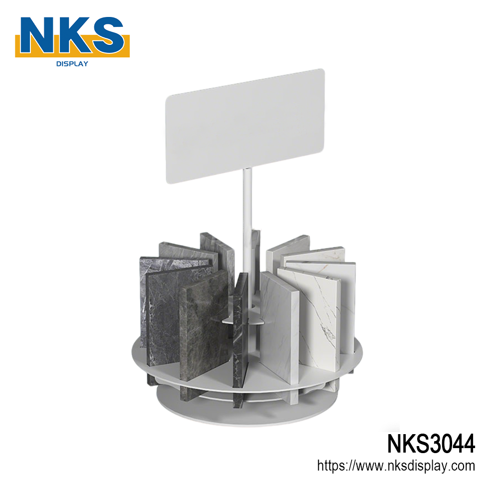 Rotating Quartz Display Rack-NKS3044