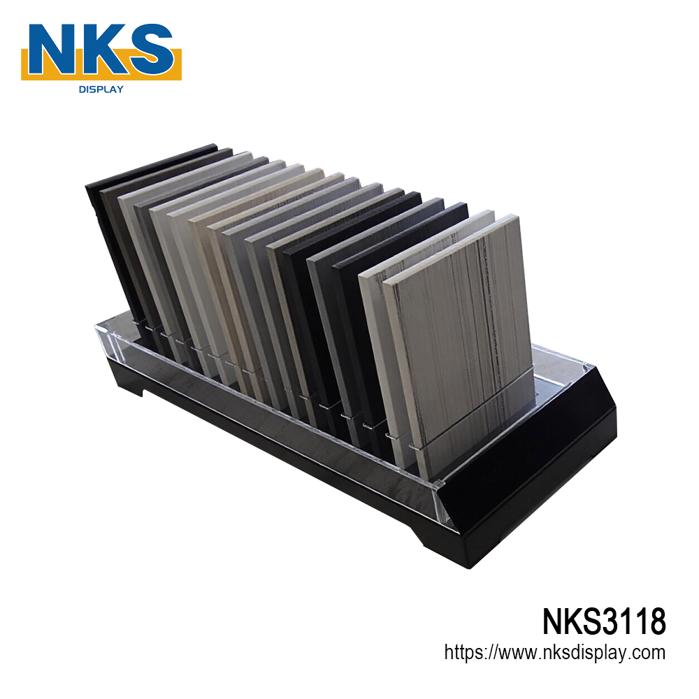 High Class Quartz Stone Showroom Countertop Display-NKS3118