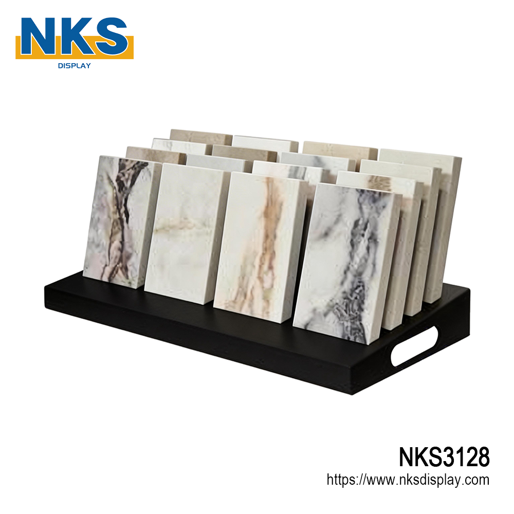 Strong Metal Granite Tile Display Stand-NKS3128