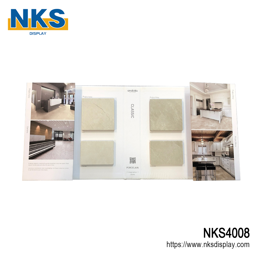 4 Page Quartz Stone Sample Book — NKS4008