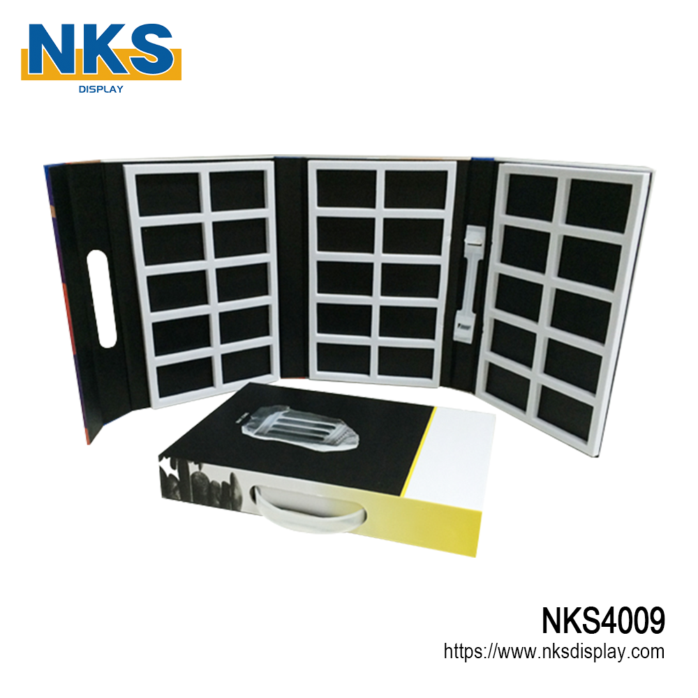 Custom Quartz Stone Sample Binder — NKS4009
