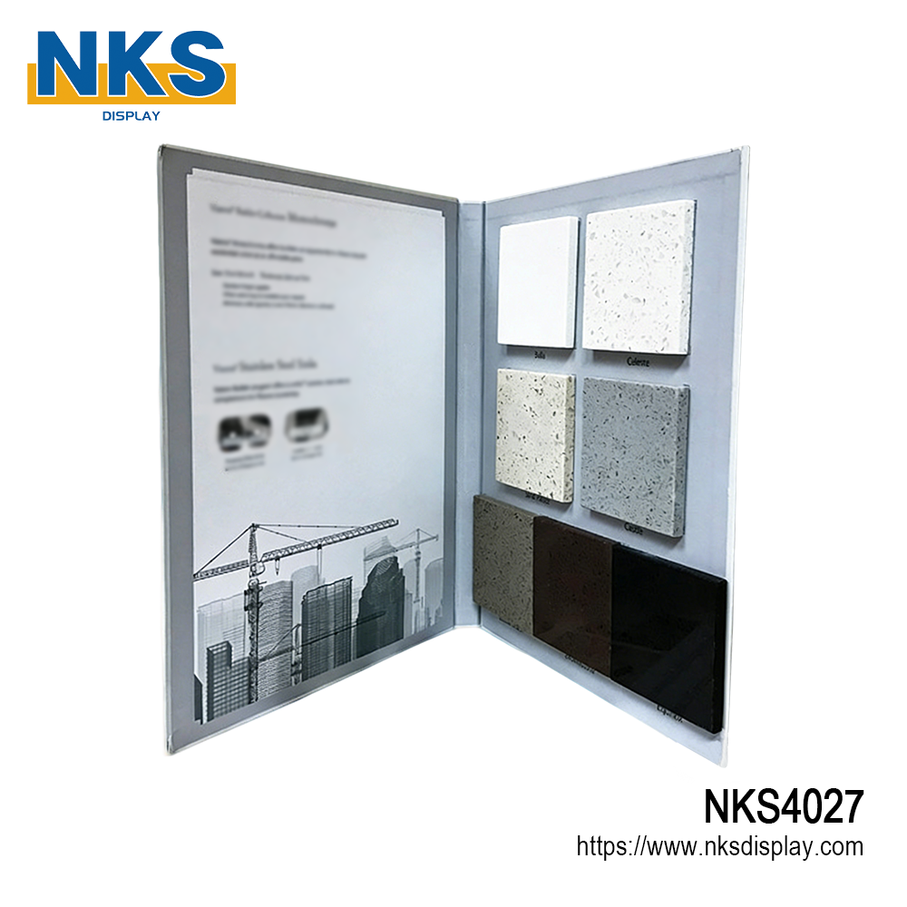 Cardboard Tile Display Sample Binder-NKS4027