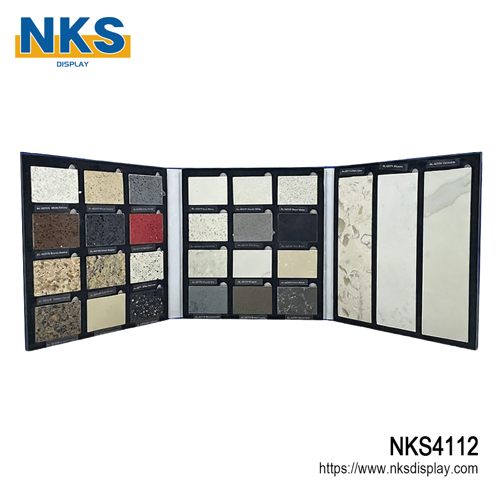 Versatile Stone Swatch Display Book-NKS4112