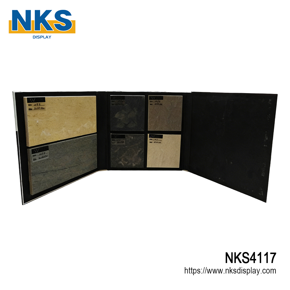 Gray Board Quartz Stone Sample Book-NKS4117