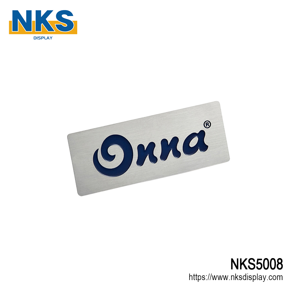 Metallic Stone Sample Label Tag-NKS5008