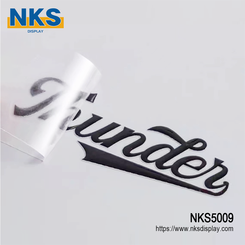 3D UV Transfer Stickers Custom Stone Name Sticker-NKS5009