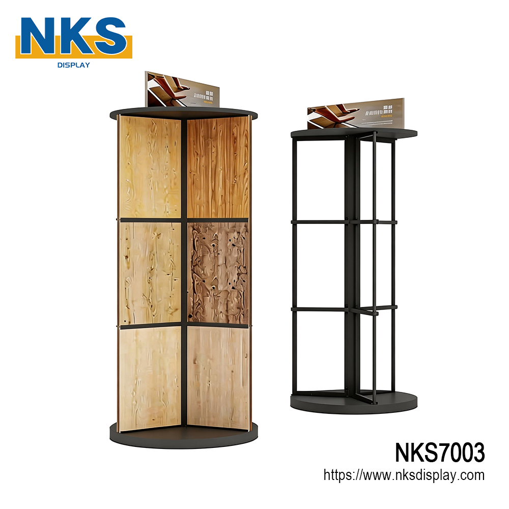 Wood Flooring Sample Floor Display Tower-NKS7003