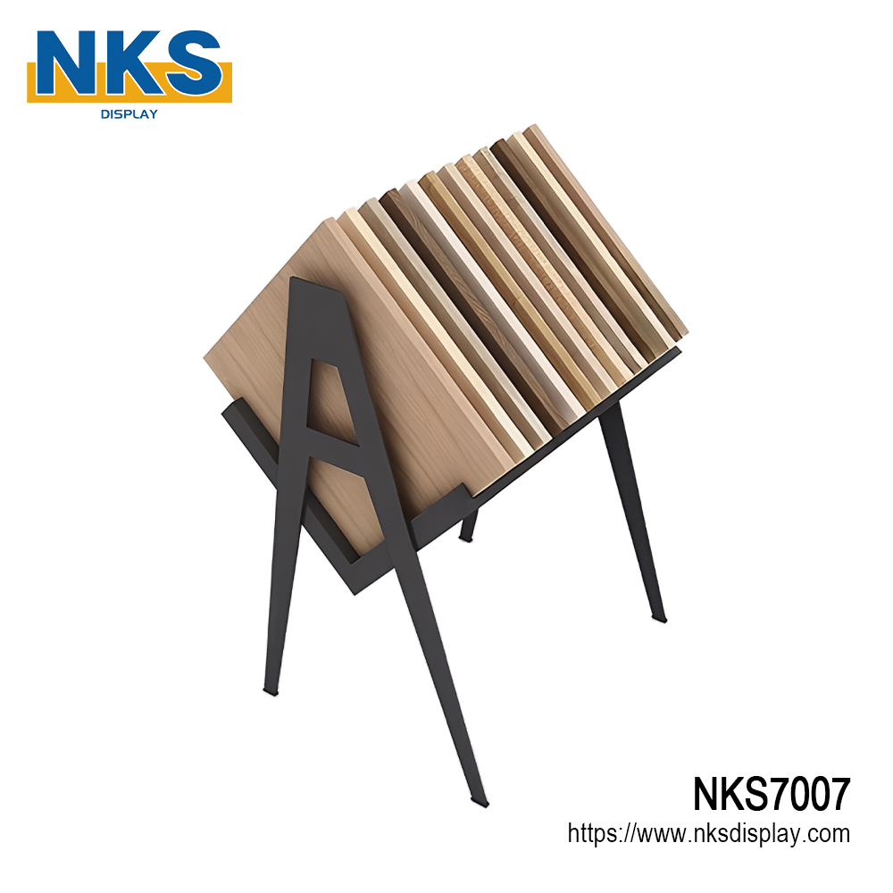 Distinctive Stone Flooring Sample Display Rack-NKS7007-1