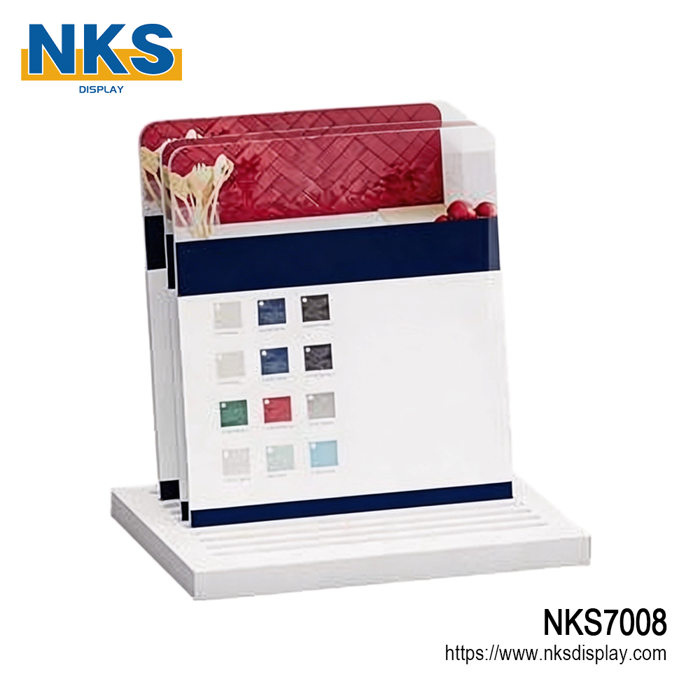 Sample Board Display Solution MDF Display Stand-NKS7008
