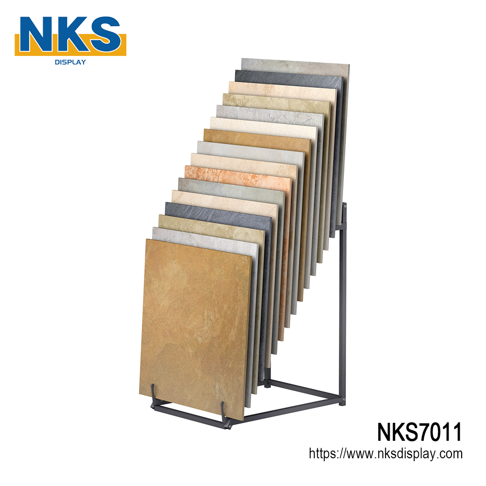 Waterfall Tile Sample Wood Flooring Sample Display Stand-NKS7011
