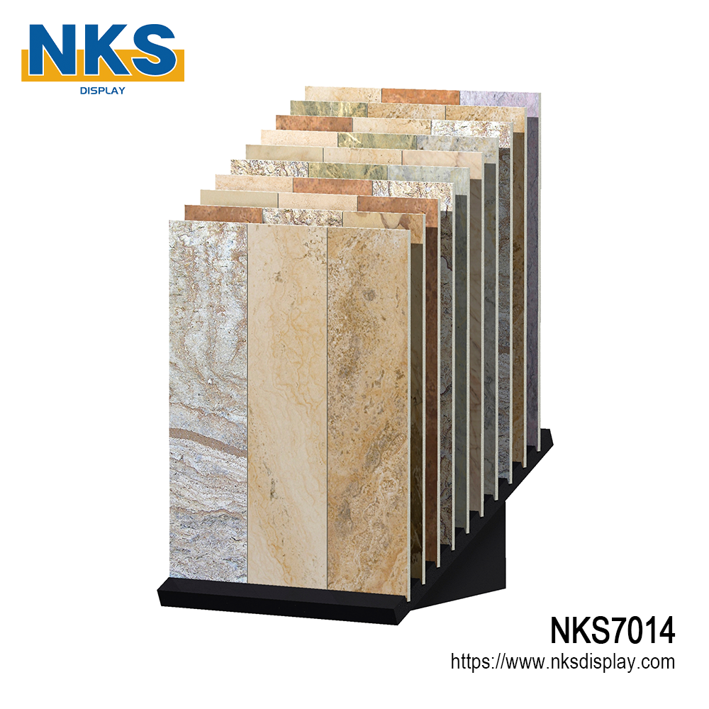 Large Tile Stone Sample Collector Display Stand-NKS7014