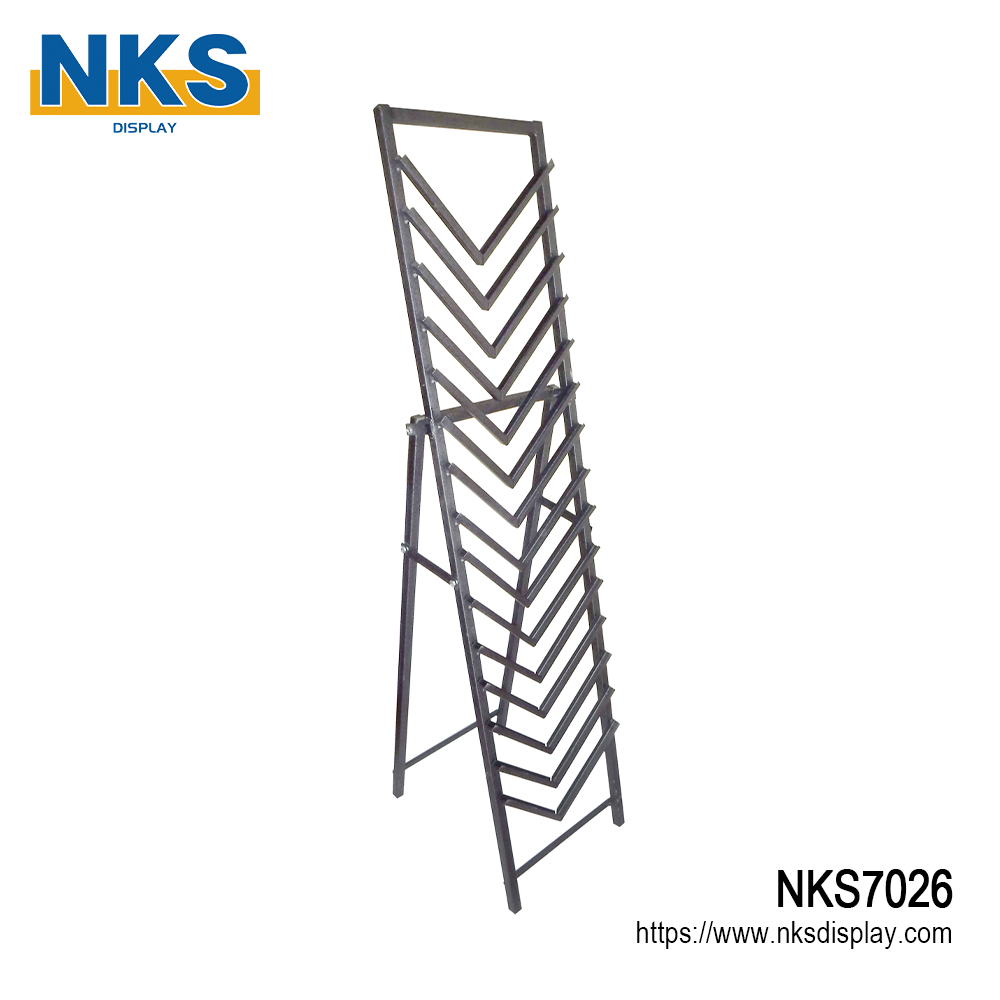 Tile Stone Samples Reclining Display Tower-NKS7026