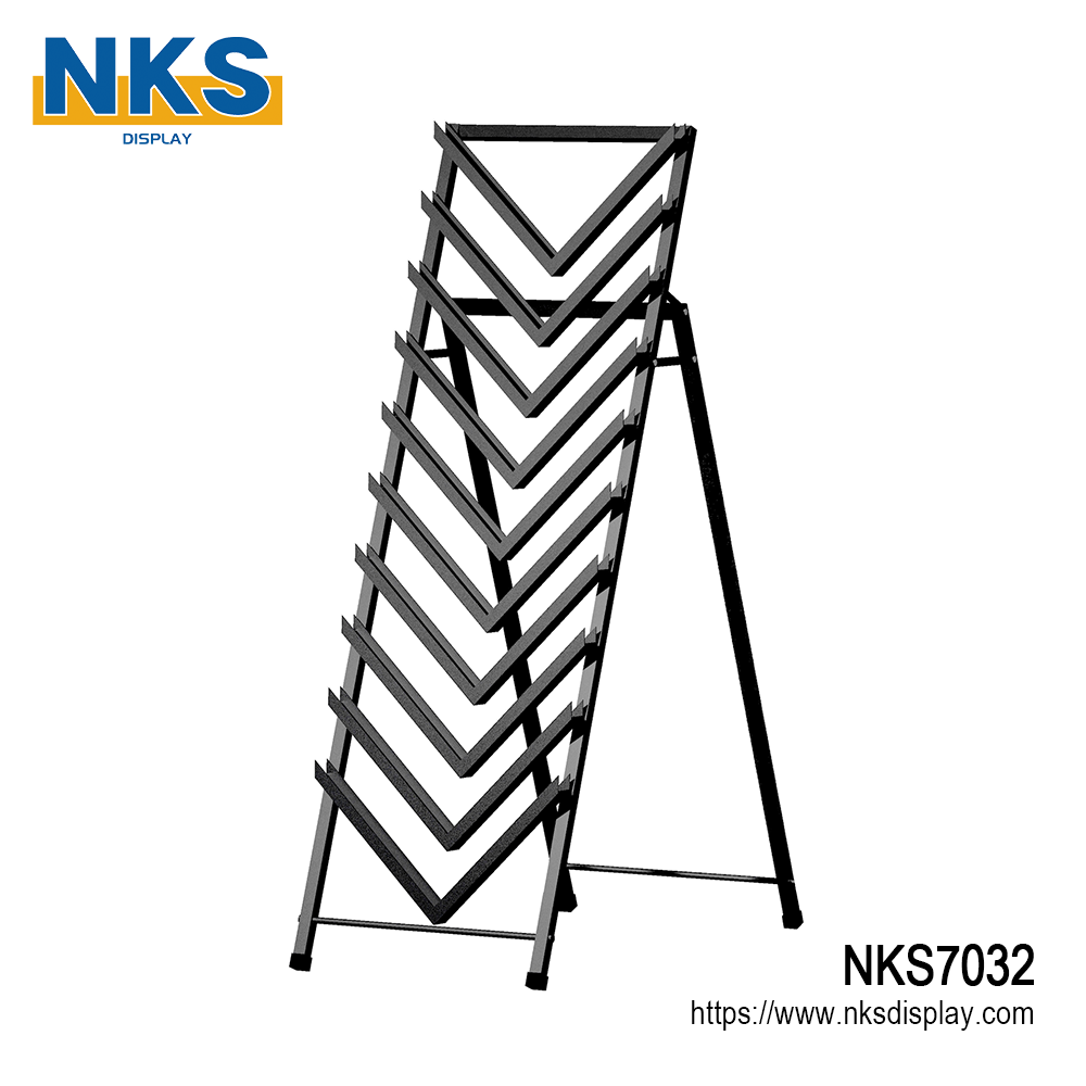 Ladder Style Tile Stone Sample Display Tower-NKS7032